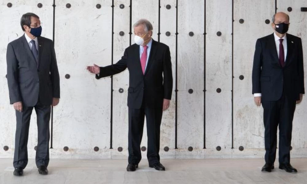 "Κλείδωσε" τριμερής συνάντηση για Κυπριακό στη Ν. Υόρκη - Γκουτέρες σε Τατάρ : Η λύση δύο κρατών είναι εκτός των όρων εντολής μου